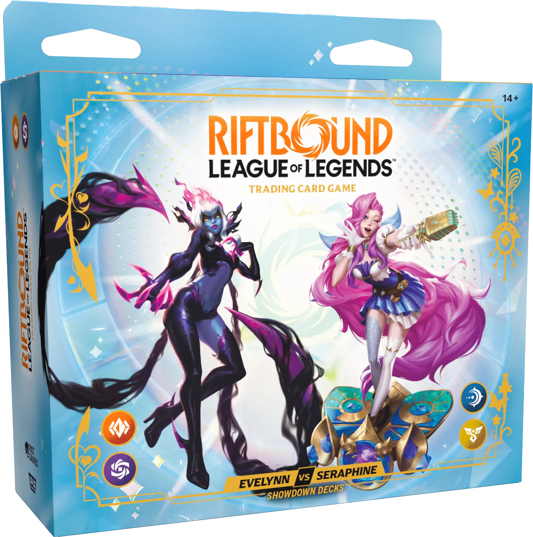 Riftbound: League of Legends TCG - Radiance Evelynn vs Seraphine Showdown Decks English